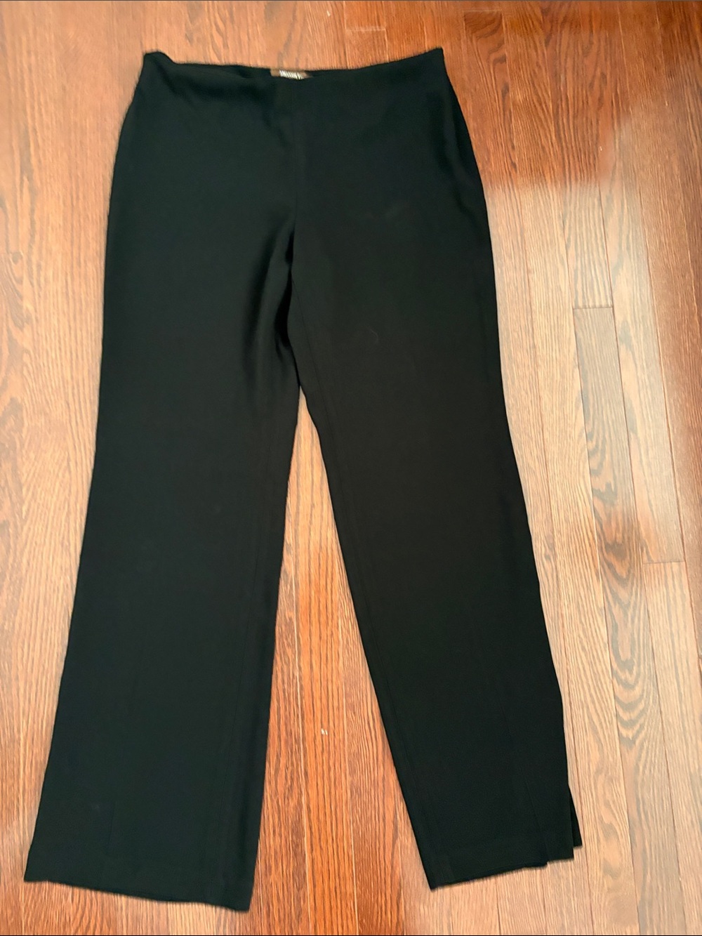 Melanie Lyne Black Wide-Leg Women's Pants